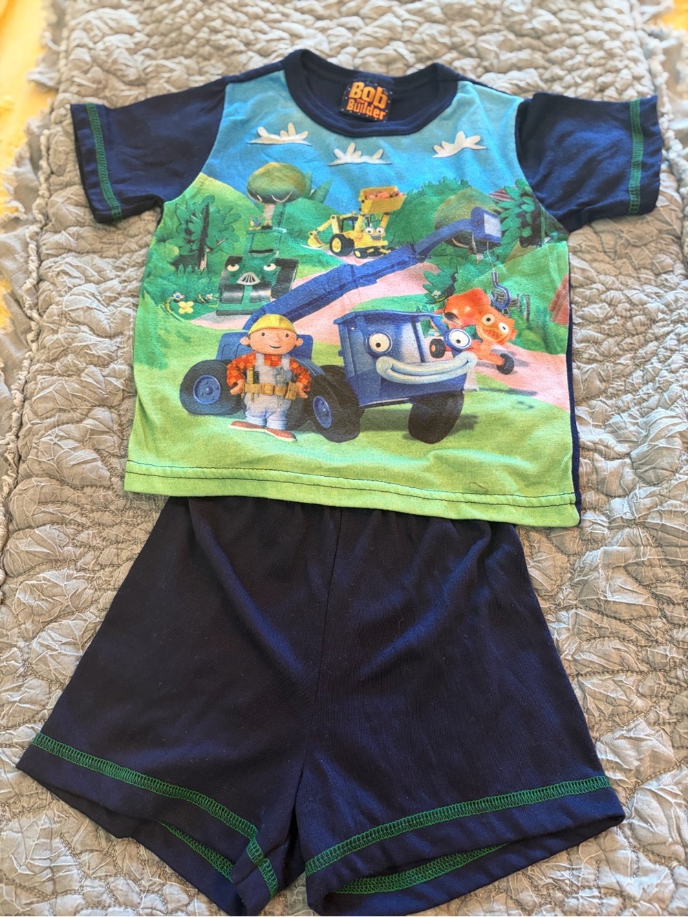 Vintage Bob the Builder Boys' Pajama Set